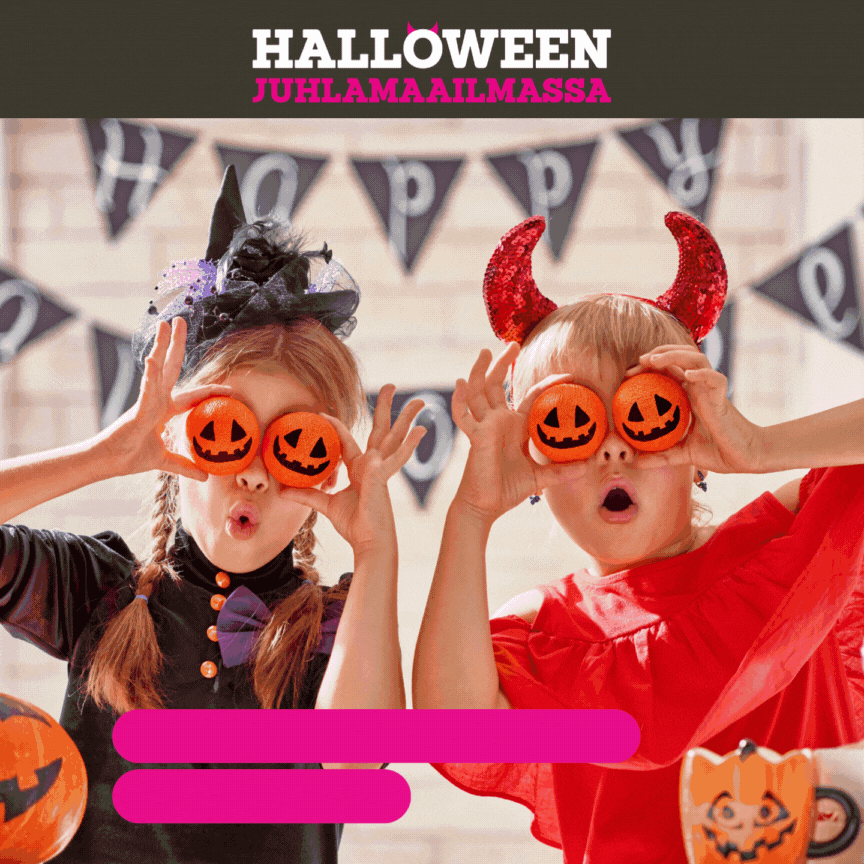 Juhlamaailma halloween