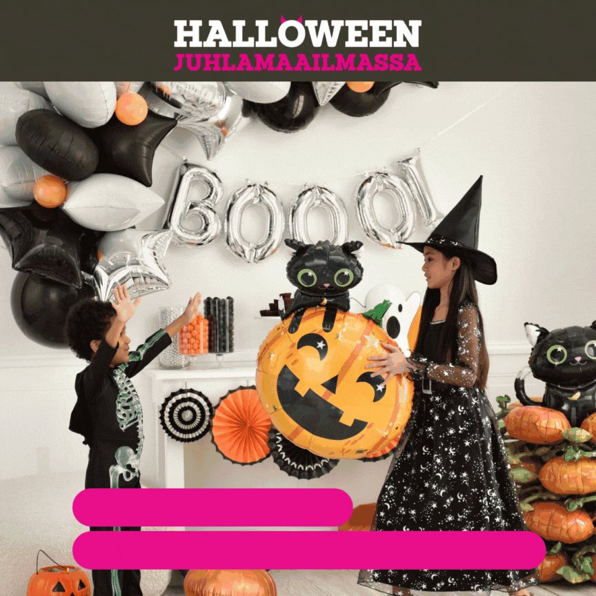 Juhlamaailma Halloween ilmapallot
