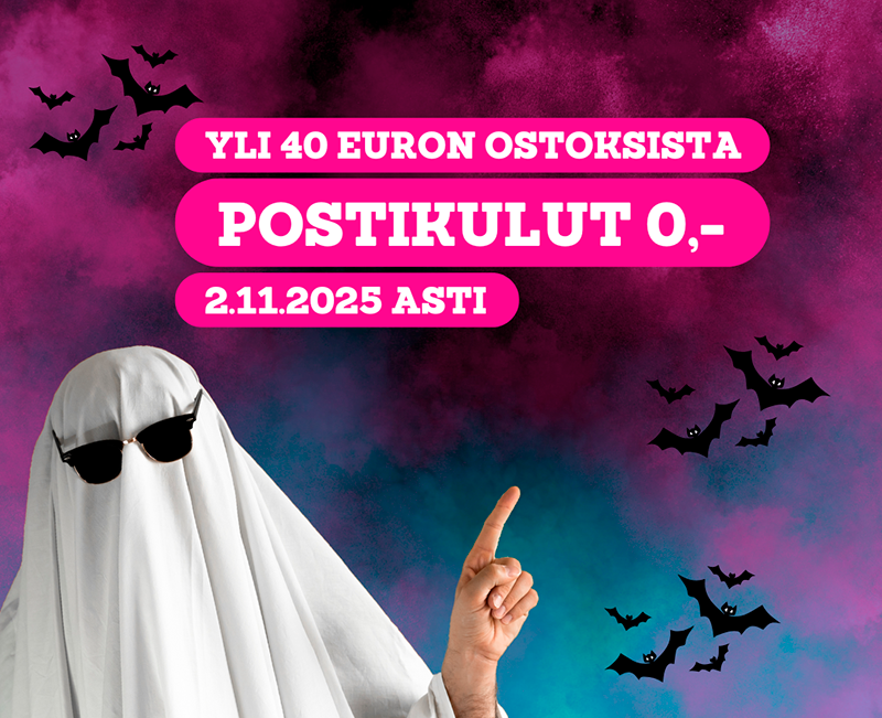 Juhlamaailma postikulut 0,-