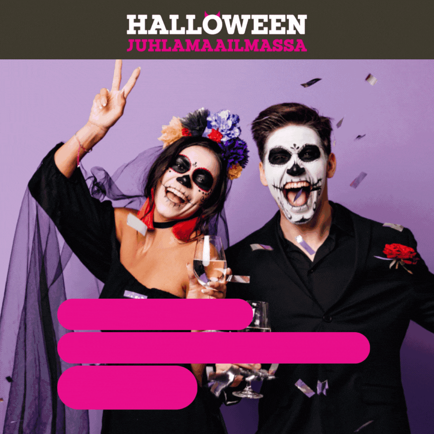 Juhlamaailma Halloween loppuunmyynti