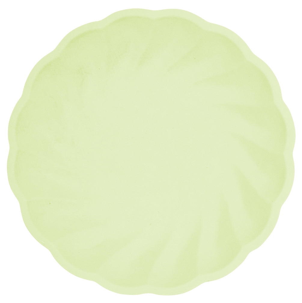 Image of Vert Decor pyöreä lautanen 19 cm vaaleanvihreä 6 kpl/pkt
