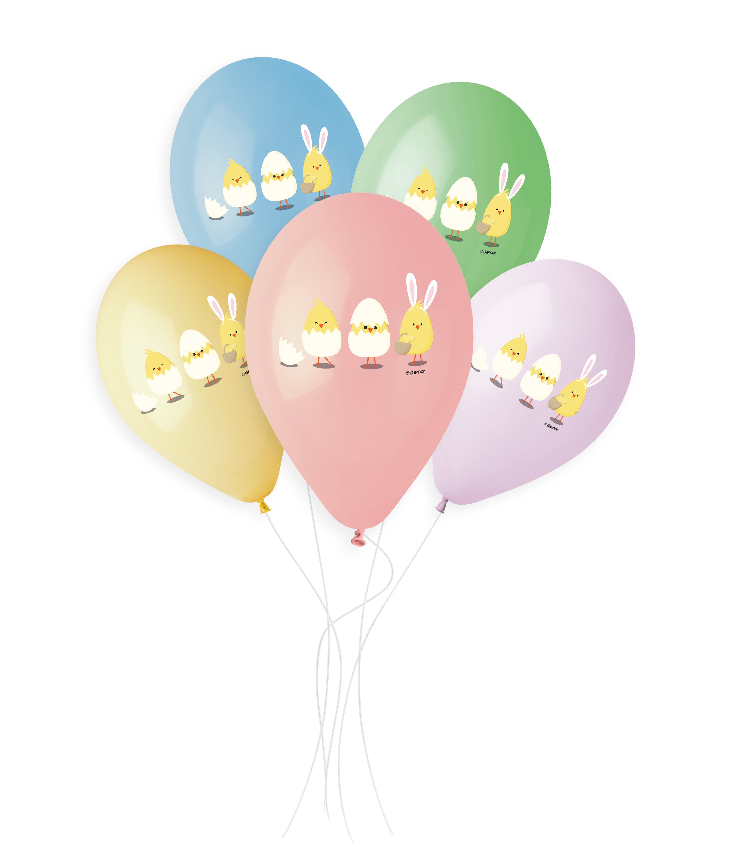 Image of Tipu Ilmapallo 30 cm pastellivärit  5 kpl/pss