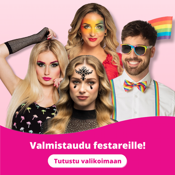 Valmistaudu festareille