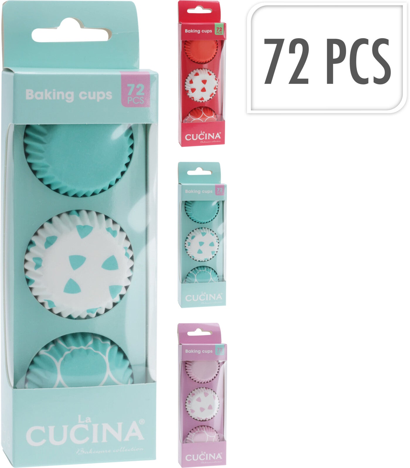 Image of Mini-muffinssivuoka 72 kpl/pkt
