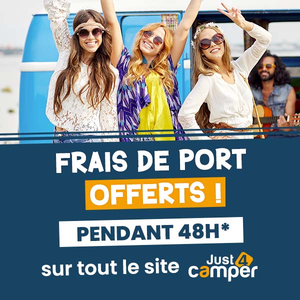 Frais de port offerts sur tout le site pendant 48 heures