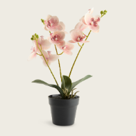 Изкуствено растение GUDJON В35см розова орхидея
