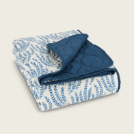 Ватирано одеяло SOMMEREIK 130x170 синьо/бяло