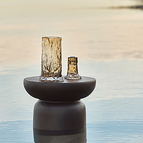 Ваза OTTO Ø12xВ20см стъкло