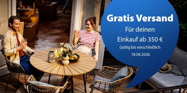 Gratis Versand ab 350 €