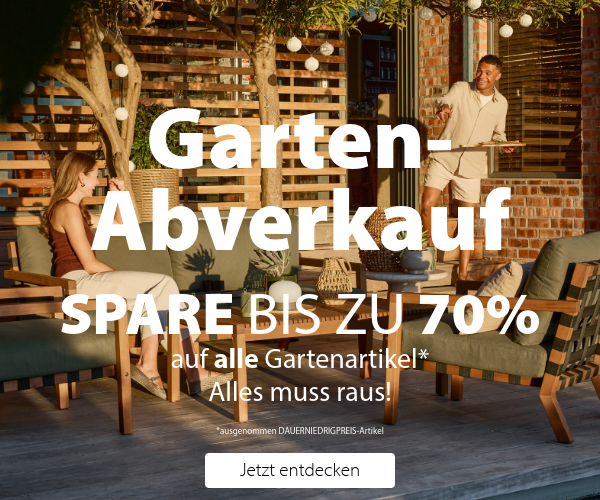 Garten-Abverkauf