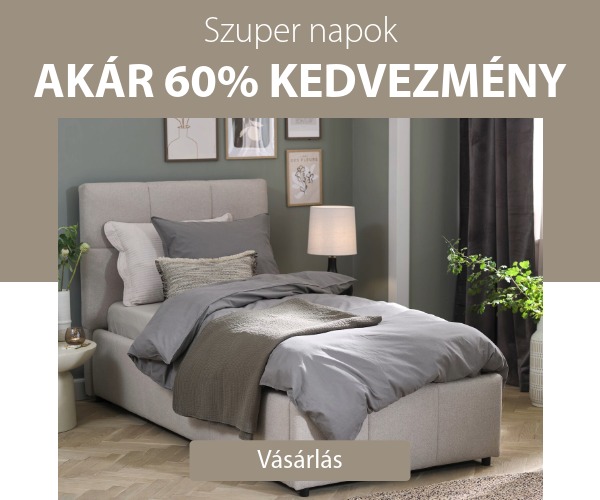 Szuper napok - Akár 60% kedvezmény