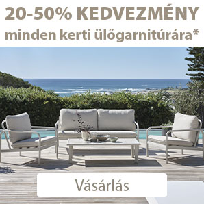 Kényelmes terasz bútor és kerti ülőgarnitúra