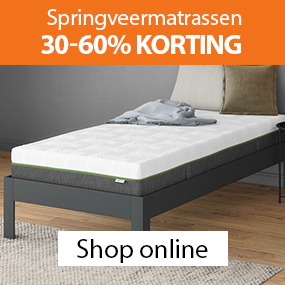 Springveermatrassen | 30-60% korting