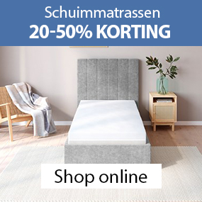 Schuimmatrassen | 20-50% korting