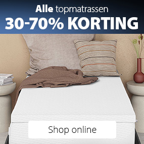 Alle topmatrassen | 30-70% korting