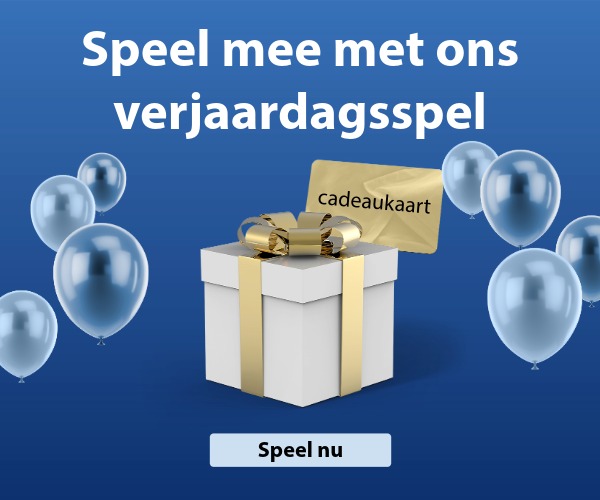 Speel mee met ons verjaardagsspel