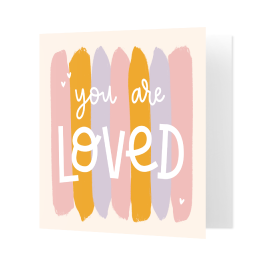 Geïllustreerde wenskaart so happy to have you