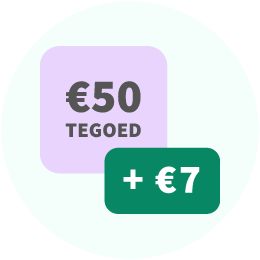 50 euro tegoed opwaarderen