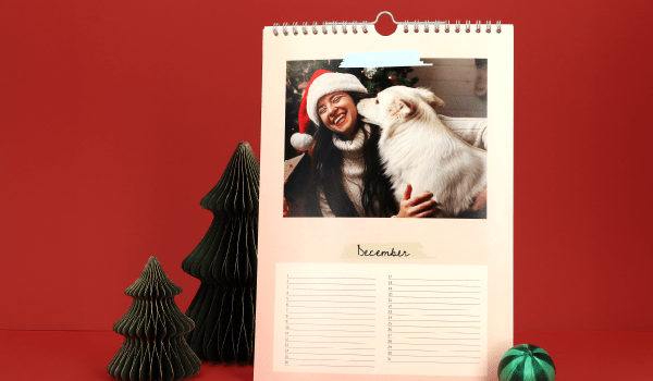 Kalender met eigen foto's