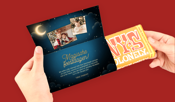 Tony's reep met eigen wikkel