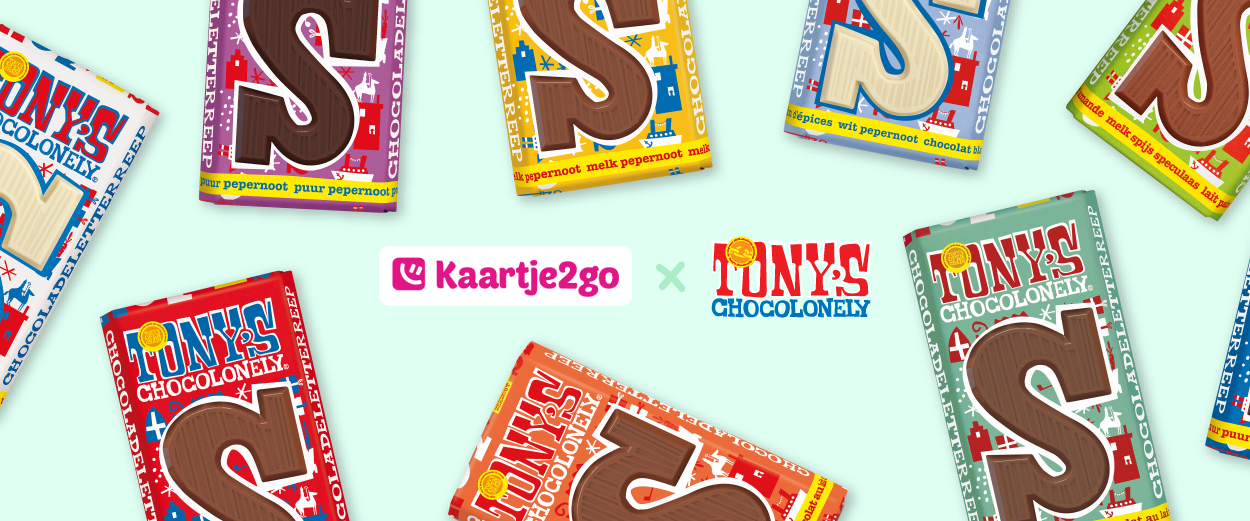 9 Tony's Chocolonely chocoladeletters