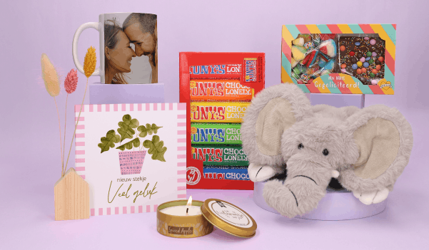 Verschillende cadeaus