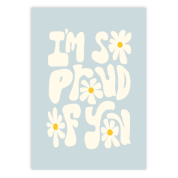 Kaart ik ben trots op jou