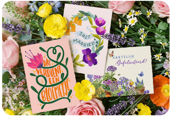 Bloemenkaartje