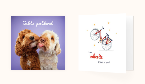 Grappige kaarten zomaar