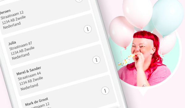 Telefoon met adresboek