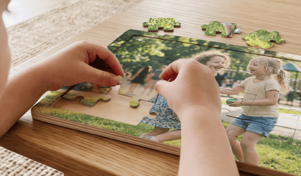 Puzzel met eigen foto