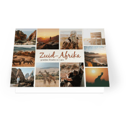 Vakantiekaart met eigen foto's