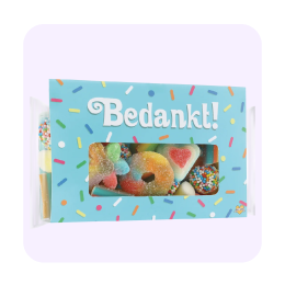 Snoepreep 'Bedankt'