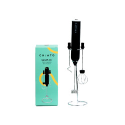 CHiATO lattePLAY sähköinen maidonvaahdotin - musta