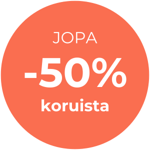 Koruale jopa -50%