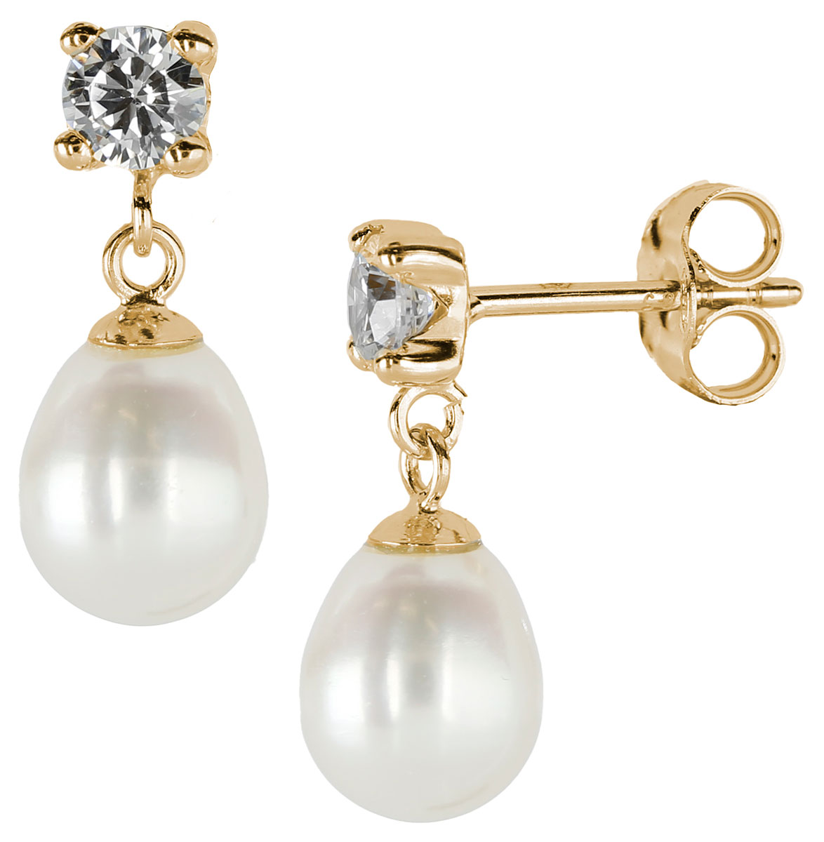 Image of Kohinoor helmikorvakorut