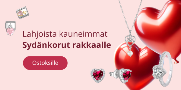 Ystävänpäivän sydänkorut