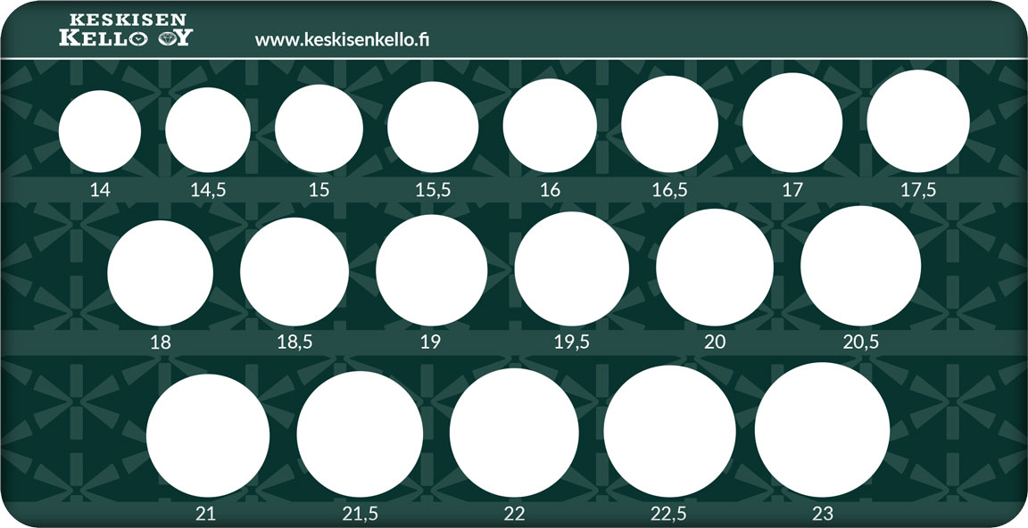 Image of Sormusmitta 14-23 mm