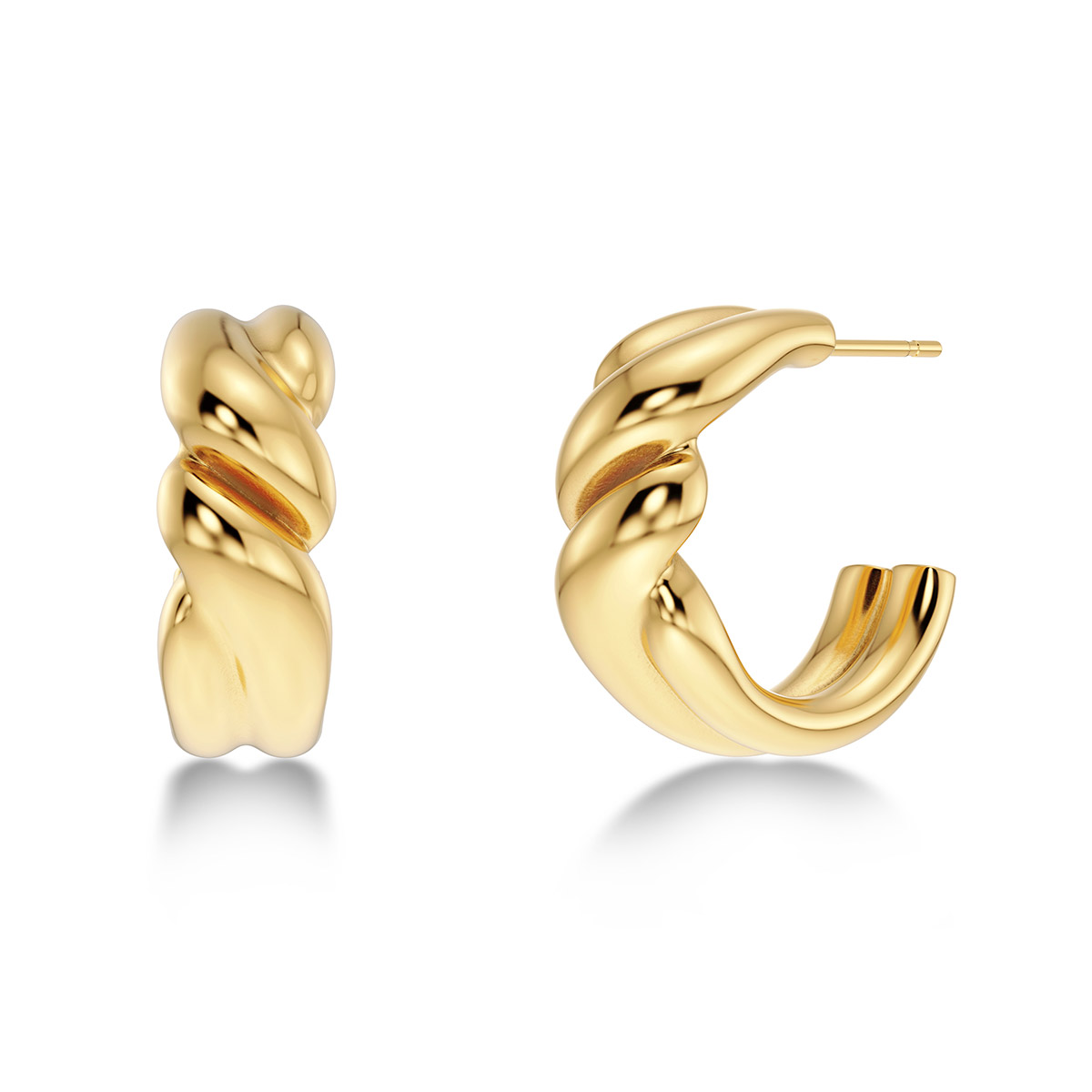 Image of Edblad Twist Hoops korvakorut