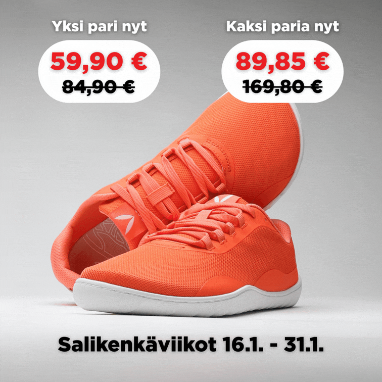 Vaistoa Tahto -paljasjalkasalikengät