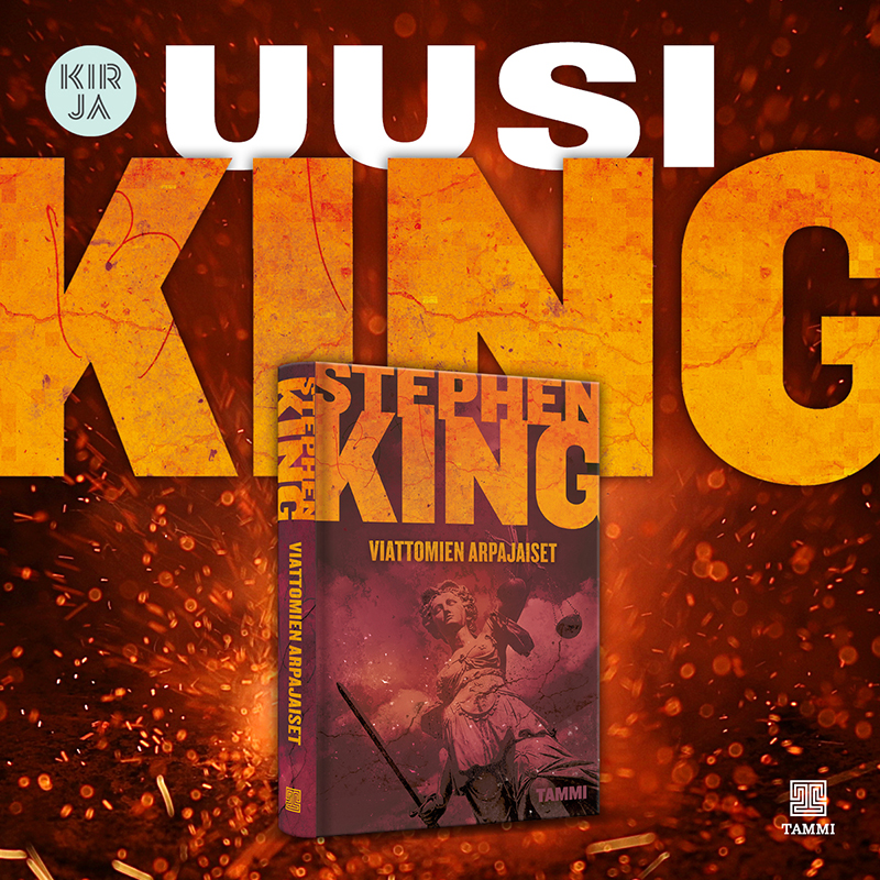 Stephen King Viattomuuden arpajaiset -kirja