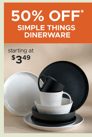 Simple Things Dinnerware