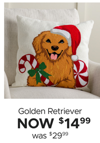 Golden Retriever Pillow