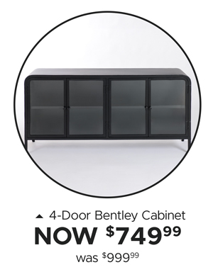 4-Door Bentley Cabinet