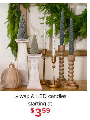 Wax and LED Candles