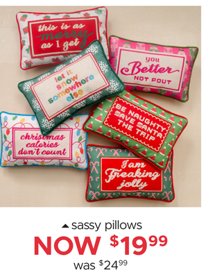 Sassy Pillows