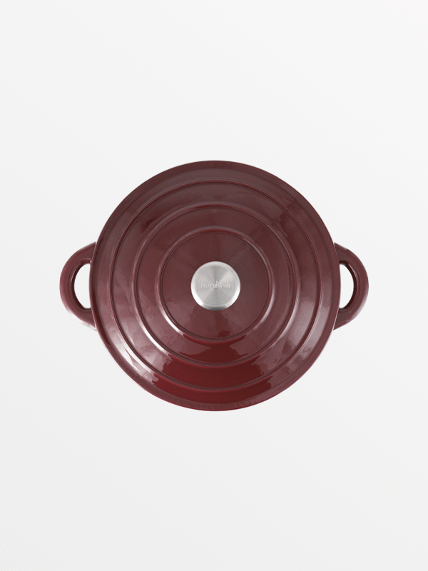 Nordwik valurautapata pyöreä 5 l Tummansininen