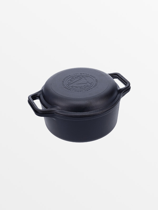 Valurautapata ja grillipannu esikäsiteltyjä 2 osaa