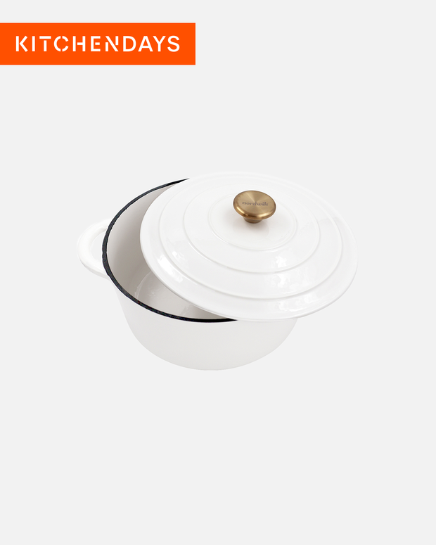 Nordwik valurautapata 5 L Valkea