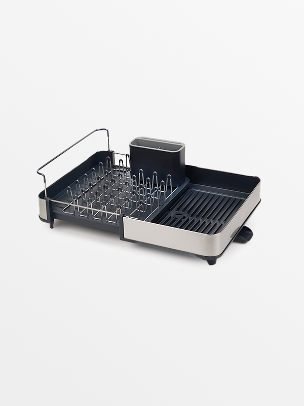 Extend ulosvedettävä astiankuivausteline 35,3 cm Harmaa